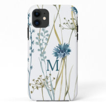 Personlig Gift för hennes Monogram-Blommigt