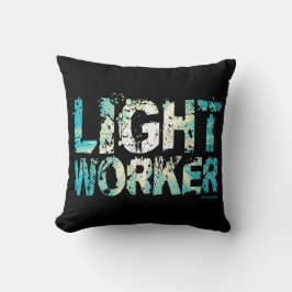 Personlig Gift for Light Workers Black Kudde