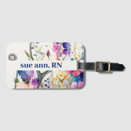 Personlig Gift for Travel Nurse Studenten RN Bagagebricka