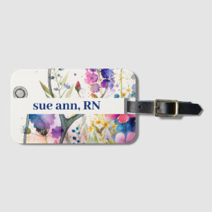 Personlig Gift for Travel Nurse Studenten RN Bagagebricka