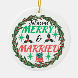 Personlig, gift, gift julgransprydnad keramik