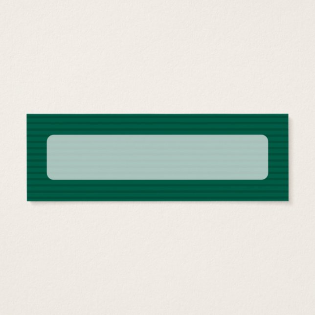 PERSONLIG GIFT-MÄRKRE: den moderna träd AP5 Litet Visitkort (Baksidan)