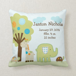 Personlig Giggle Gang Animals Pillow Keepsaké Kudde