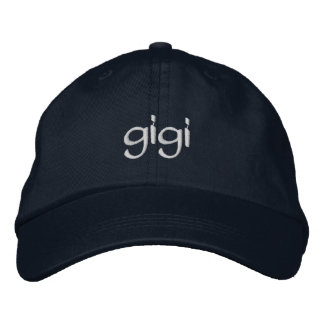 Personlig "Gigi" broderad basebollmössa Keps