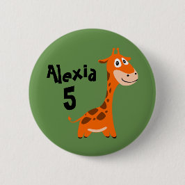 Personlig Giraffe Knapp
