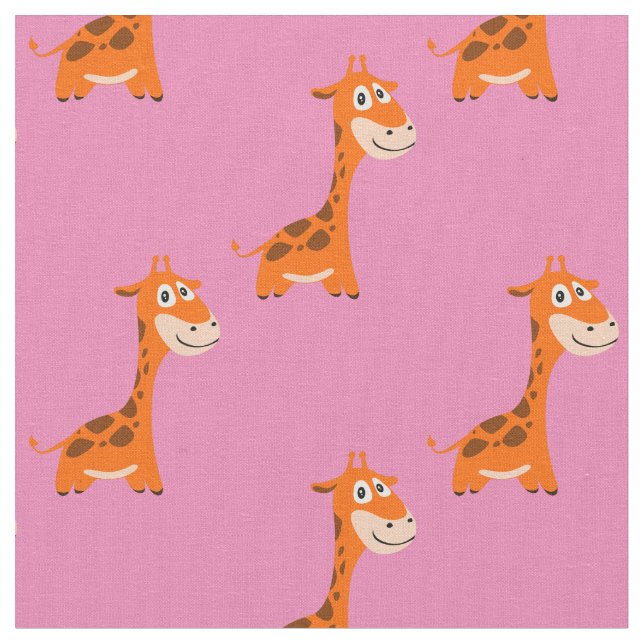 Personlig Giraffe Tyg (Närbild)