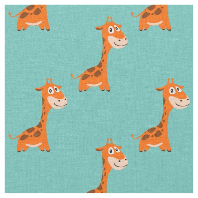 Personlig Giraffe Tyg (Närbild)