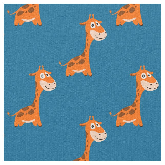 Personlig Giraffe Tyg (Närbild)