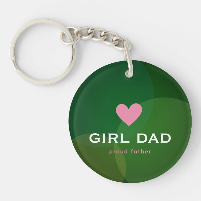 Personlig Girl Dad Holografisk (Framsidan)