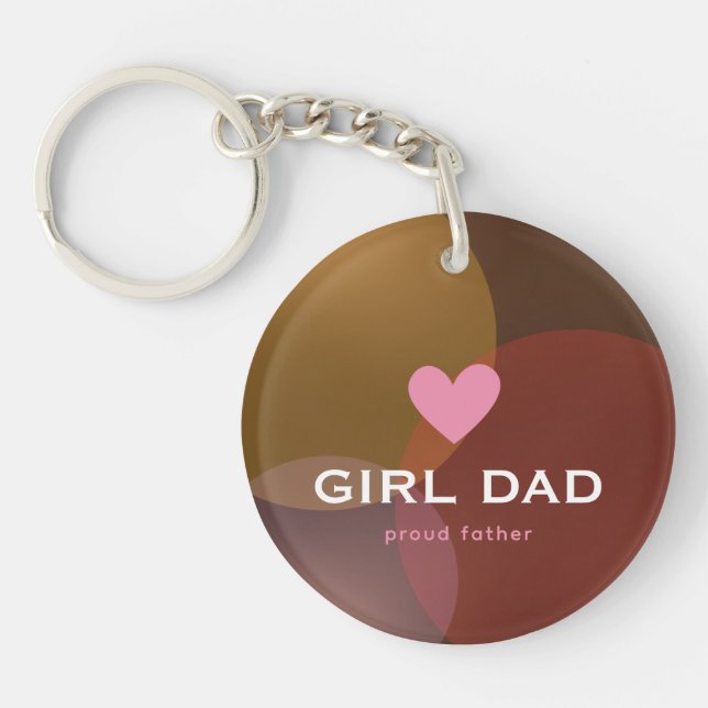 Personlig Girl Dad Holografisk (Framsidan)