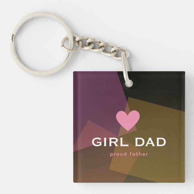 Personlig Girl Dad Holografisk (Framsidan)