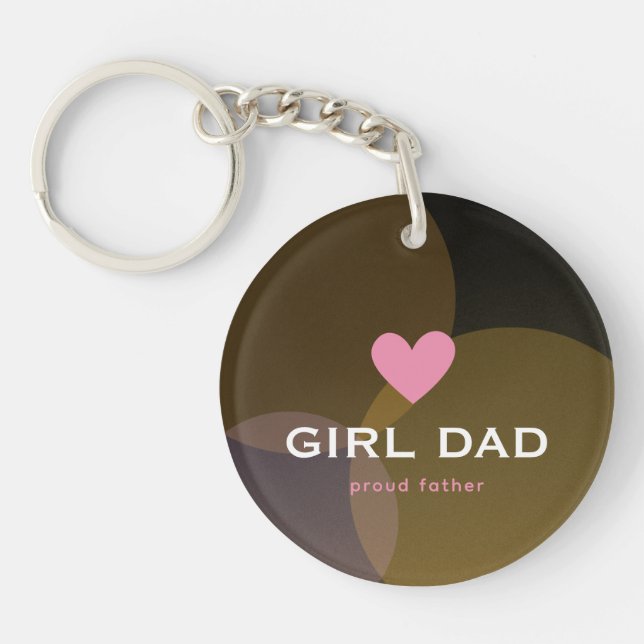 Personlig Girl Dad Holografisk (Framsidan)