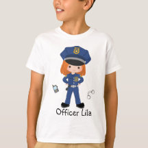 Personlig Girl Police Officer Law Enforccment