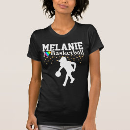 PERSONLIG GIRL'S BASKETBALL T SHIRT