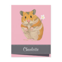 Personlig Girls Golden Hamster