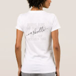 Personlig Girls Helg Besties Resa Anpassningsbar T Shirt<br><div class="desc">Personlig Girls Helg Resa Anpassningsbar T-Shirt med redigerbar text och text för ditt datum,  mål eller plats,  namn,  och roligt citat som "besties,  buds och Drycker" gör en roligt och användbar keepVII för din reseledare eller dina brudar.</div>