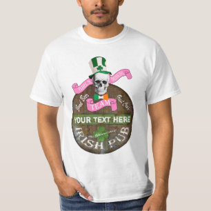 Personlig Girls irish-dricksteamet St Patricks T-shirt