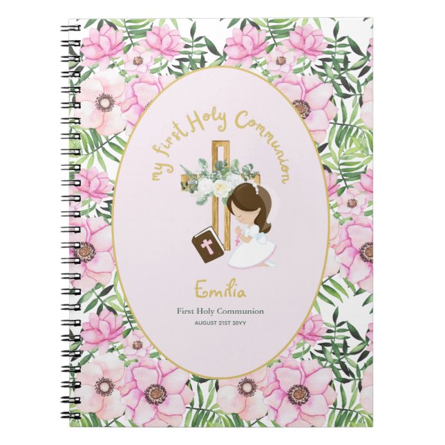 Personlig Girls Prayer Journal eller Bible Study Anteckningsbok (Framsidan)