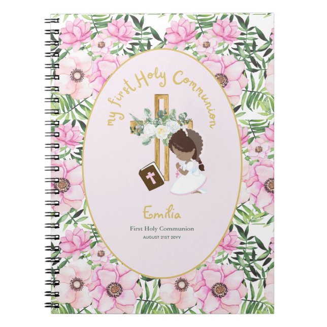 Personlig Girls Prayer Journal eller Bible Study Anteckningsbok (Framsidan)
