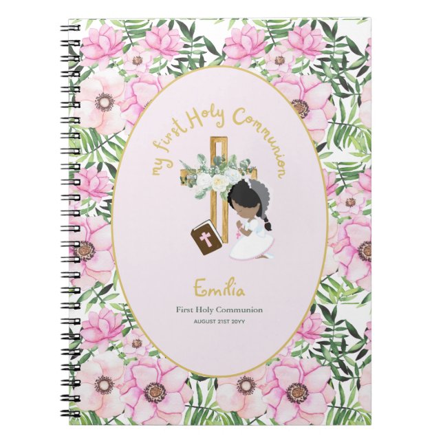 Personlig Girls Prayer Journal eller Bible Study Anteckningsbok (Framsidan)