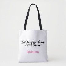 Personlig Girls Resa Canvas Tote