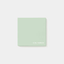 Personlig Girly Grönt School