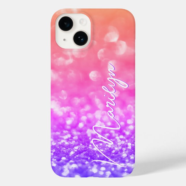 Personlig Girly Sparkles (Baksida)