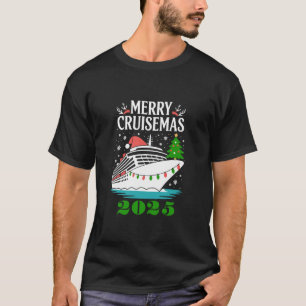 Personlig Glad Cruisemas Kryssningsfartyg Familj T Shirt