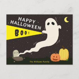Personlig Glad Halloween Spöke Helg Vykort