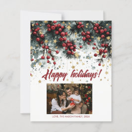 Personlig Glad helg Card-design