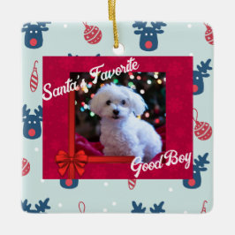 Personlig Glad helg Ornament Pet Owners