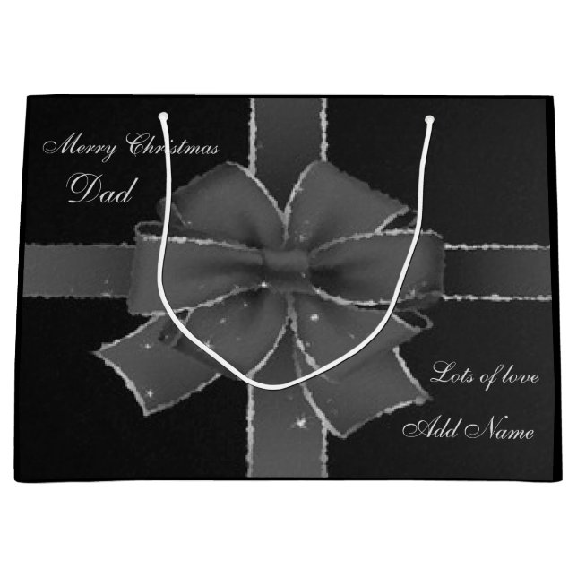 Personlig glad jul pappa presentdesign (Framsidan)