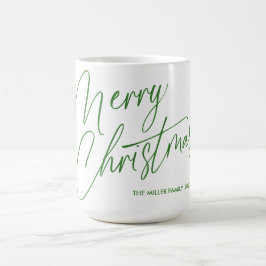 Personlig Glad Jul Skrift Mugg | Anpassad