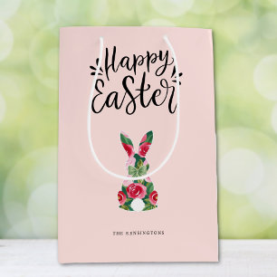 Personlig Glad påsk Bunny Gift Bag