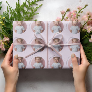 Personlig Glad påsk Pastel Lila Presentpapper