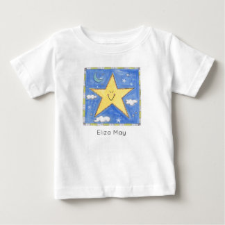 Personlig Glad Stjärna T Shirt