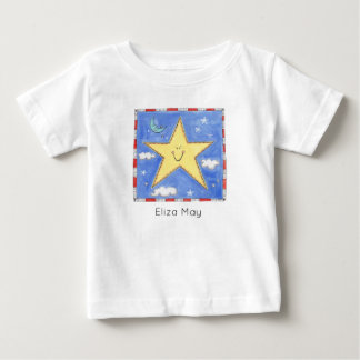 Personlig Glad Stjärna T Shirt