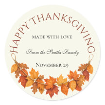 Personlig Glad Thanksgiving