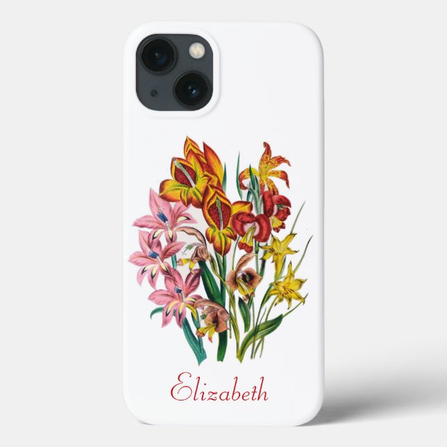 Personlig Gladioli Fodral-Mate iphone case (Baksida)