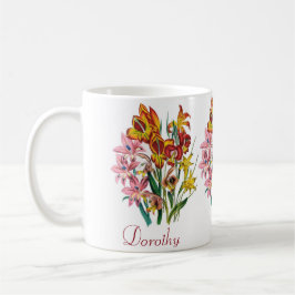 Personlig Gladioli Kaffemugg