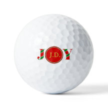 Personlig glädje GOLFMAS jul golfboll
