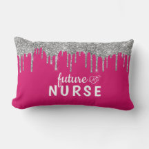 Personlig Glam Nurse Lumbar Pillow