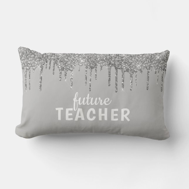 Personlig Glam Teacher Lumbarkudde (Framsida)