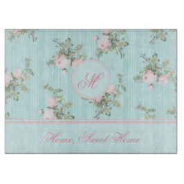 Personlig glashuggbord Shabby chic