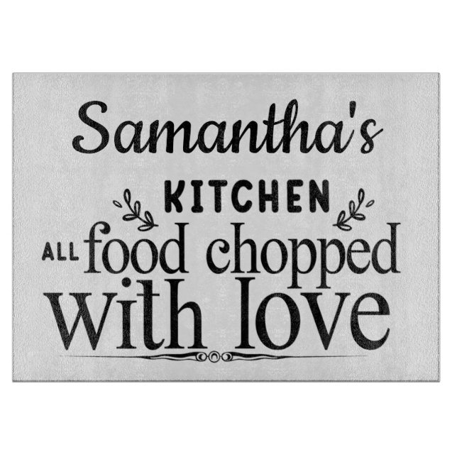 Personlig Glasskärning (Framsidan)