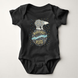 Personlig Glöm aldrig Pluto Cute Bear Tee Shirt