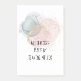 Personlig Gluten Free Sticky Post-it Block