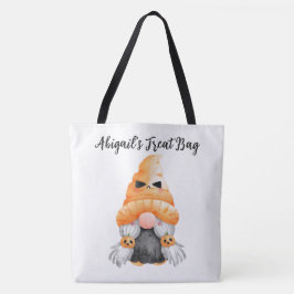 Personlig Gnome Bus eller godis Tote Bag Tygkasse