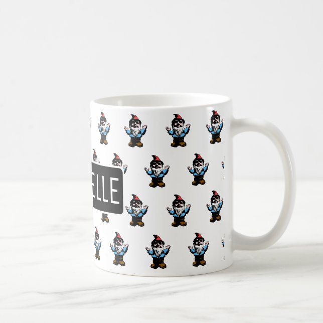 Personlig Gnomes Kaffemugg (Höger)