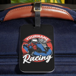 Personlig Go Kart Extreme Tävla Karting Tävling Bagagebricka